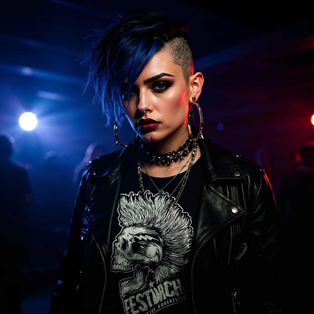 Festwich Punk Skull T-Shirt