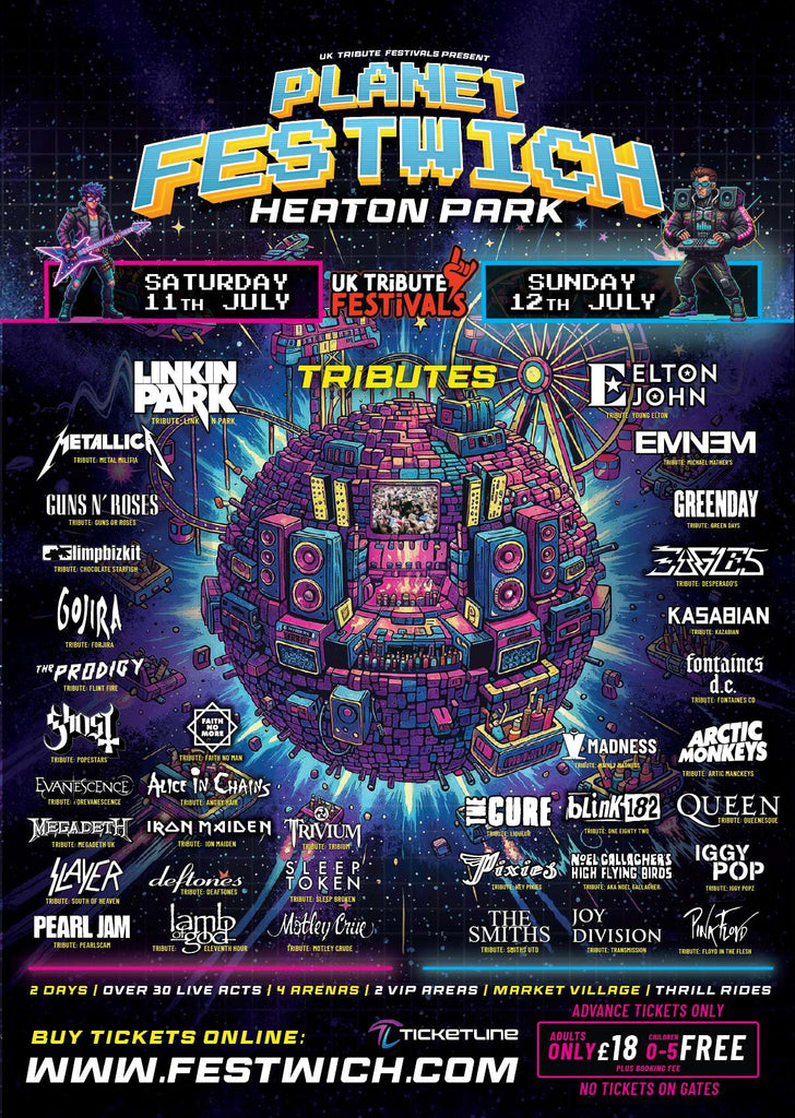 Festwich Event Poster 2026 - Planet Festwich